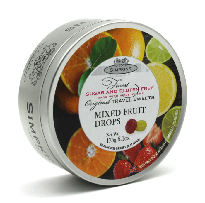 Sugar Free & Gluten Free Mixed Fruit Travel Sweets